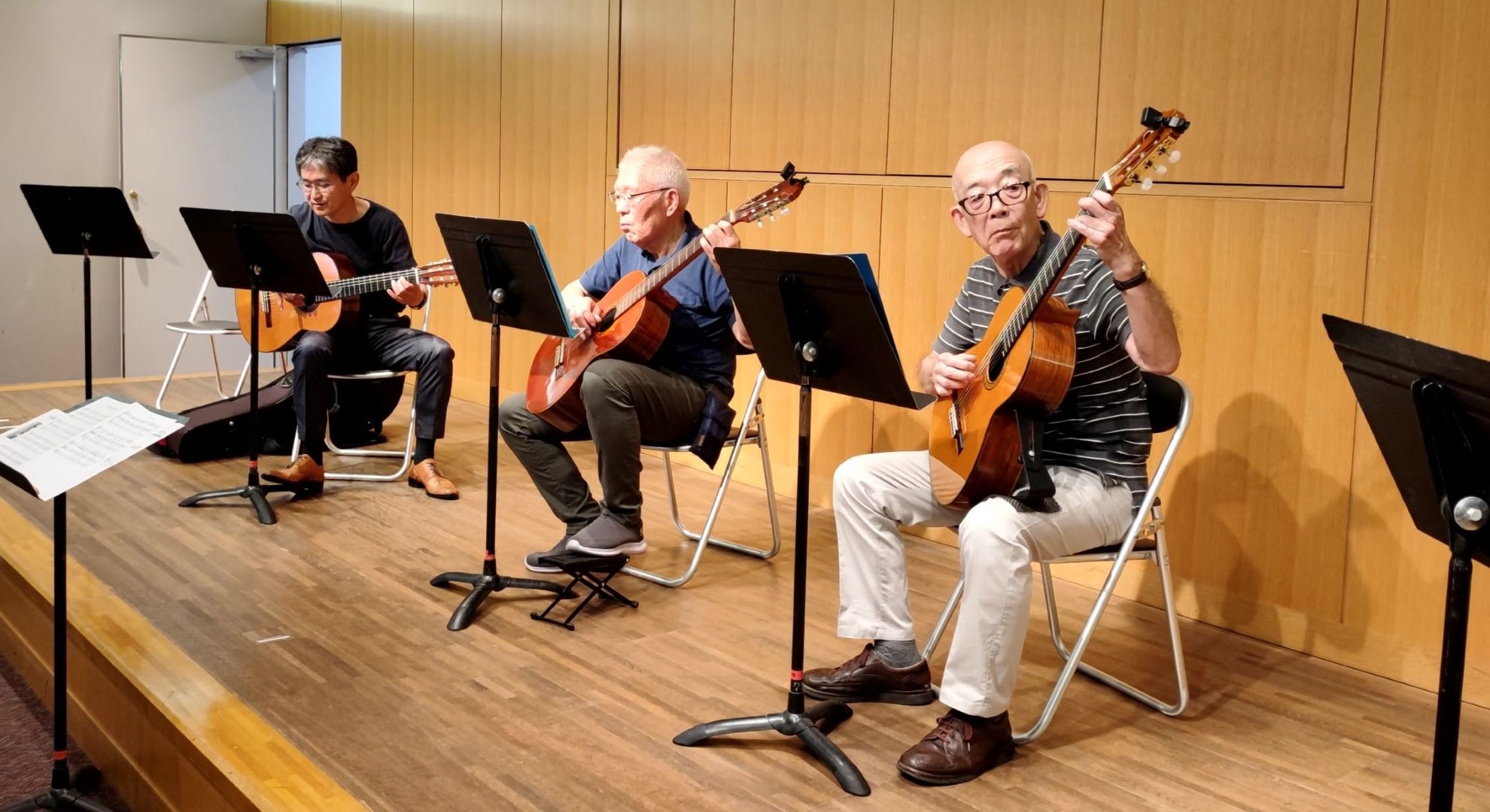 ギター発表会ゾンタークリハーサル