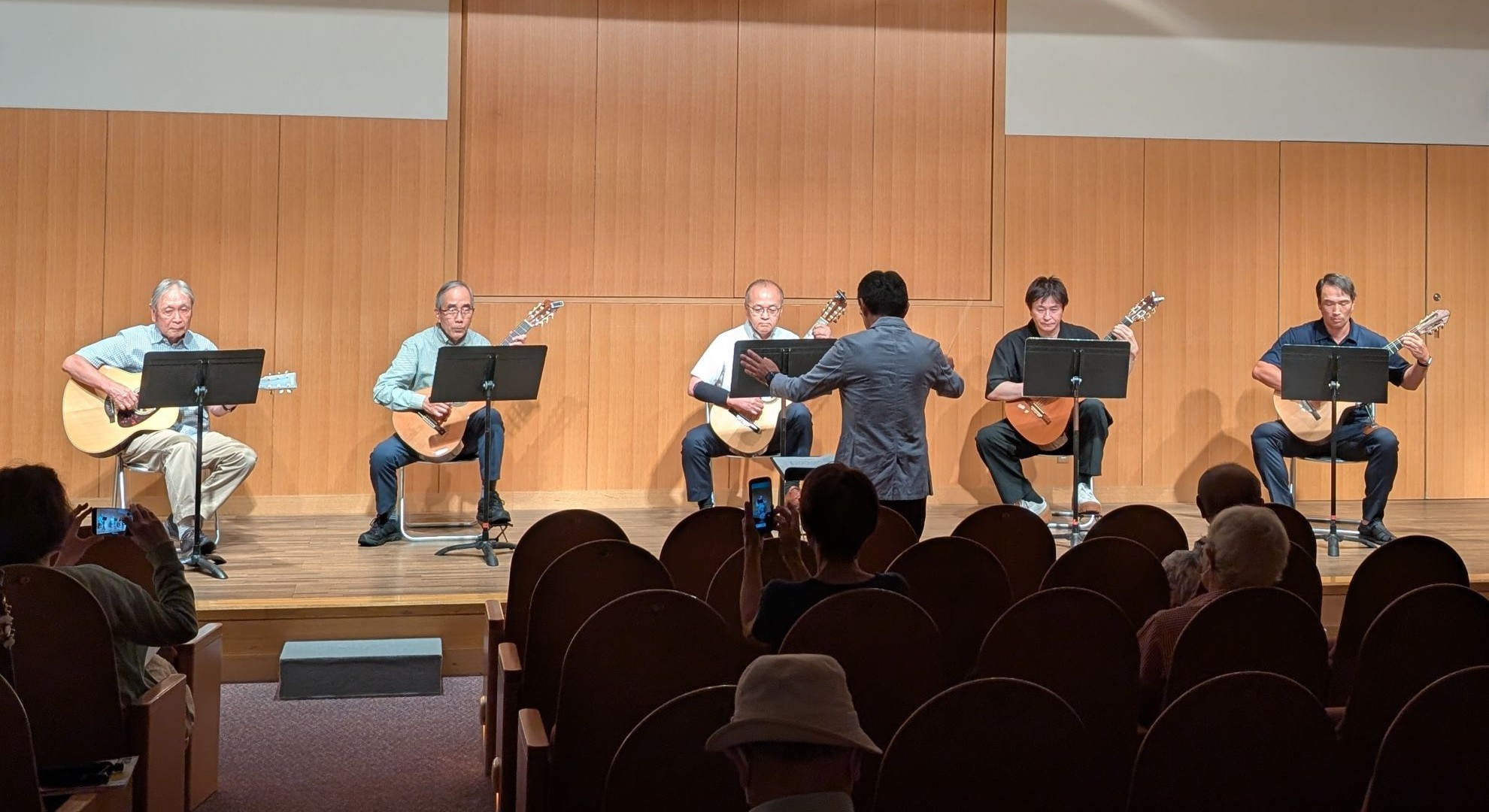 ギター発表会合奏本番
