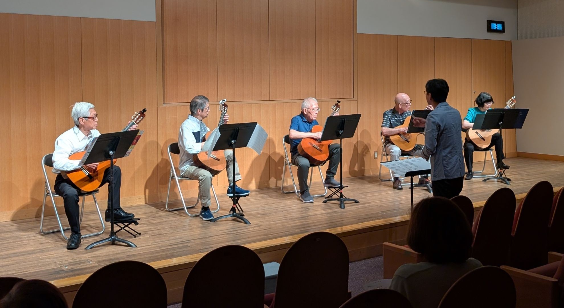 ギター発表会合奏本番