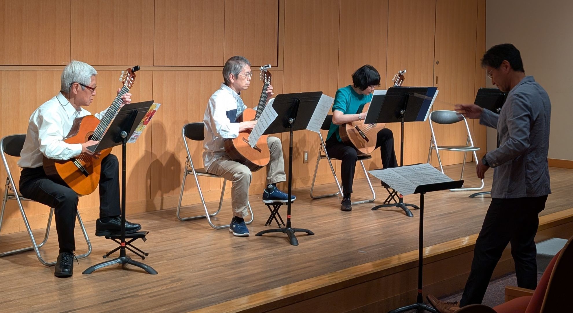 ギター発表会合奏本番