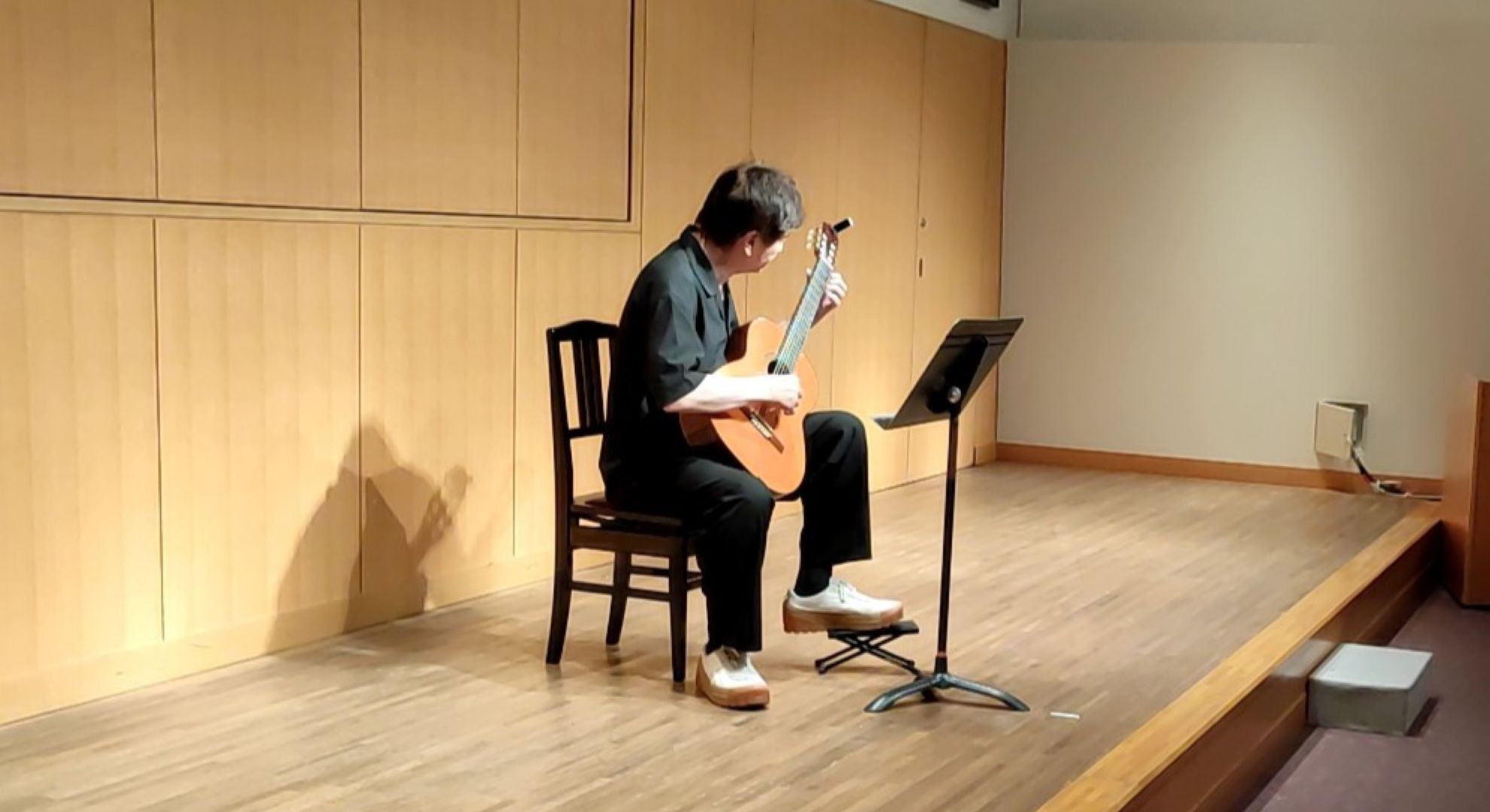 ギター発表会独奏本番