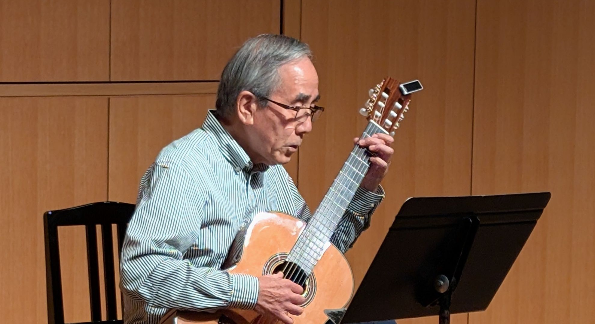 ギター発表会独奏本番