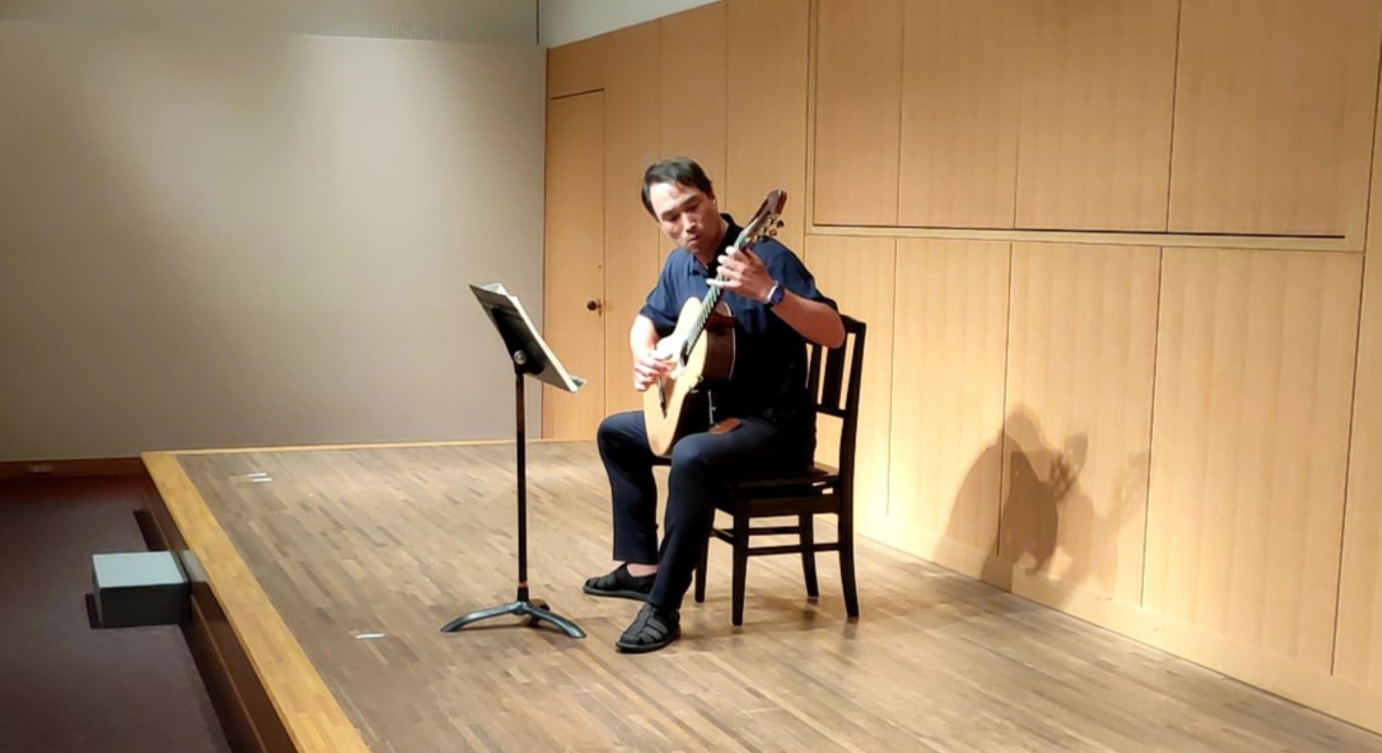 ギター発表会独奏本番